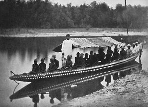 トムウエストインディアスカヌー、ニューカラバー、ナイジェリア南部、1912