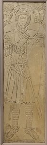 ジャクリン・ド・フェリエールの墓碑銘 1275～1300年頃 作： Unbekannt