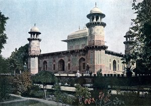 イティマッドウッダウラの墓、アグラ、インド、c1890 作： Unbekannt