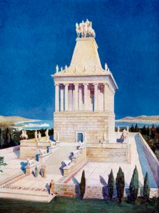 ハリカルナッソス、1933-1934年のマウソラスの墓 作： Unbekannt