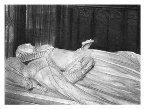 エリザベス1世の墓、ウェストミンスター寺院、1896年