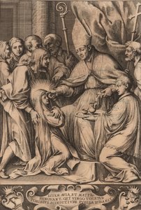 トリビオアルフォンソモグロヴェホは1670年にローズオブリマを確認しました。 作： Unbekannt
