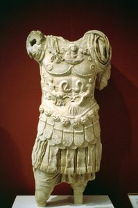 正体不明のローマ皇帝の胴体、紀元2世紀のキュイラスを着用 作： Unbekannt
