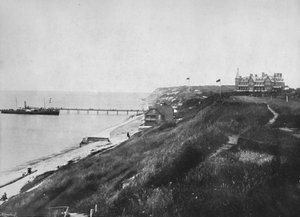 トットランドベイ-桟橋の遠足汽船、1895