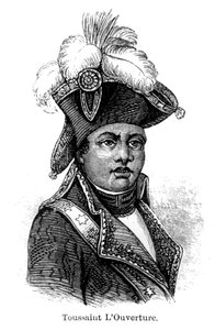 Toussaint Louverture、ハイチ革命リーダー、1873 作： Unbekannt
