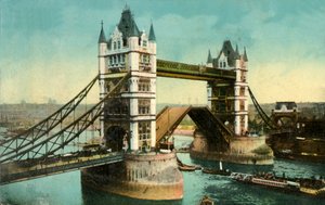 タワーブリッジ、ロンドン、。