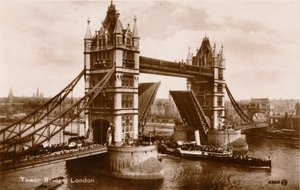タワーブリッジ、ロンドン、c1910 作： Unbekannt