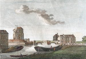 フランシスコ修道会の塔、オックスフォード、1788 作： Unbekannt