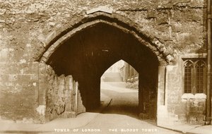 ロンドン塔。ブラッディタワー、c1910。 作： Unbekannt