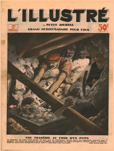 井戸の底にある悲劇、1932年。 作： Unbekannt