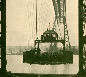 走行車、トランスポーター橋、ミドルスバラ、c1930。 作： Unbekannt
