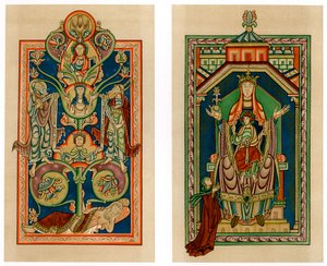 ジェシーとバージンとチャイルドの木が即位、c1130-1140 作： Unbekannt