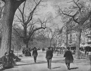 トレモントストリートとザコモン、ボストン、c1897。 作： Unbekannt