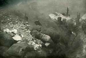 アルゴンヌの塹壕戦、1919年。