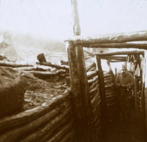 トレンチ、アルトワ、フランス北部、c1914-c1918 作： Unbekannt