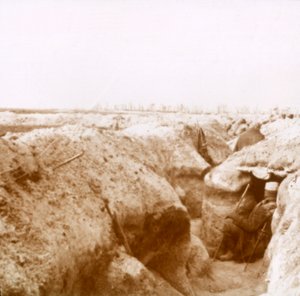 トレンチ、シャンパン、フランス北部、c1914-c1918
