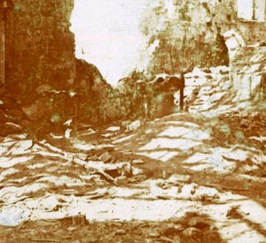 トレンチ、ペルビゼ、フランダース、ベルギー、c1914-c1918 作： Unbekannt
