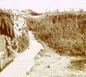 トレンチ、ベルギー、ラムスカペール、c1914-c1918 作： Unbekannt