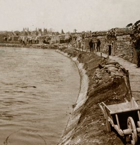 Nieuwpoort、フランダース、ベルギー、c1914-c1918の塹壕 作： Unbekannt