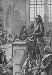 フランスのルイ16世の裁判、1792年1905年。 作： Unbekannt