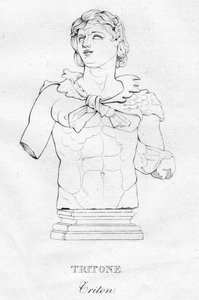 Tritone Triton、c1850 作： Unbekannt