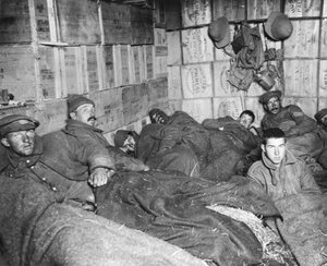 休憩中の軍隊、ダーダネルス、トルコ、1915〜1916年 作： Unbekannt