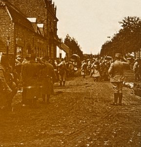 部隊が去る、c1914-c1918 作： Unbekannt