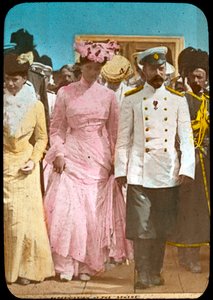 ロシア皇帝ニコラス2世とツァリナアレクサンドラ、c1894-c1917 作： Unbekannt