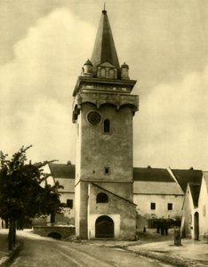 Türkenturm、Breitenbrunn、ブルゲンラント、オーストリア、c1935。 作： Unbekannt