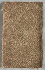 1500年代後半の2つのBrocadedフラグメント。 作： Unbekannt