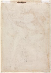 母と子の2つのスケッチ、16世紀。 作： Unbekannt