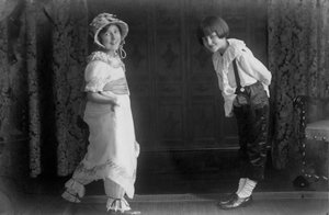 20世紀の2人の子供 作： Unbekannt