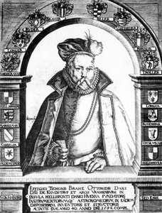 Tycho Brahe、デンマークの天文学者、c1586 作： Unbekannt