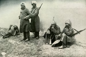 ロシア軍の種類、1919年。 作： Unbekannt