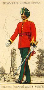 ウダイプールメワール国軍、1936年。 作： Unbekannt