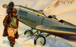 ウデは、1929年、モンブランのトリトー高原に着陸しました。 作： Unbekannt