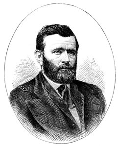 ユリシーズSグラント、アメリカの将軍、第18代アメリカ合衆国大統領、1888年 作： Unbekannt