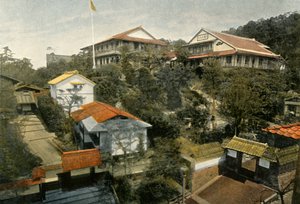 Un Hotel A Kyoto、ホテルアット京都、1900 作： Unbekannt