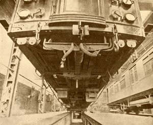 地下：地方鉄道電気自動車の下、1930年。 作： Unbekannt