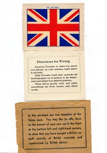 ユニオンジャック車の乗り換え、c1960年代 作： Unbekannt