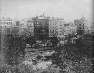 ユニオンスクエア、ニューヨーク、c1897。