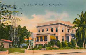 アメリカ合衆国気象局、キーウェスト、フロリダ、c1940s 作： Unbekannt