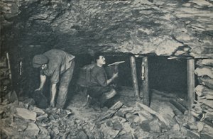 危険に直面する無意識の英雄、c1935