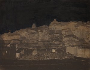 無題、[建物、おそらく遺跡]、1860年代。