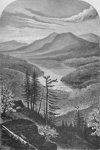 アッパーブル湖、c1870、1883 作： Unbekannt