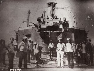 戦艦ポチョムキン、コンスタンツァ、ルーマニアでの蜂起、1905年 作： Unbekannt