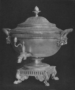 骨壷はアメリカ捕獲委員会によってトーマスバックハウスに提示された1806、1928 作： Unbekannt