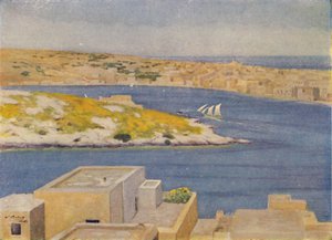 ヴァレッタ港、1924 作： Unbekannt