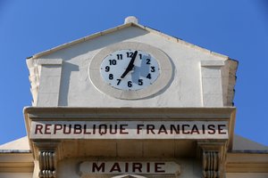 フランス、Vallabregues、市庁舎