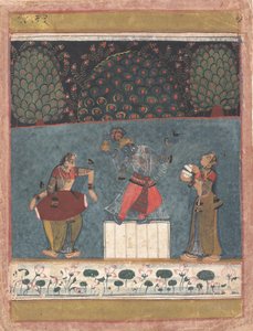 Vasant Ragini：ragamalaシリーズからのフォリオ。 1630-40。 作： Unbekannt